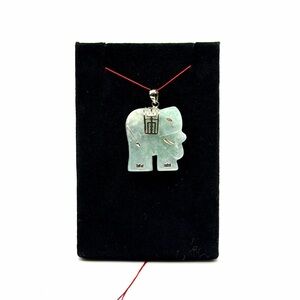 Artisan Silver Elephant Necklace